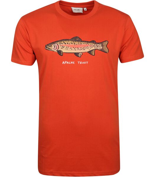 T-Shirt Print Oranje
