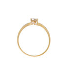 Ring "Akna" Geel Goud en Diamanten image number 2