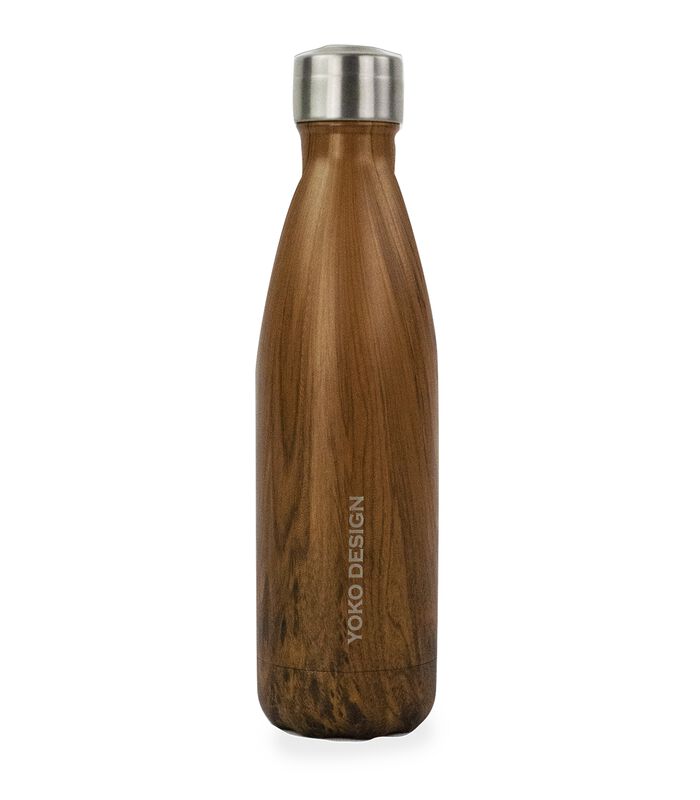Isothermische fles 500 ml "bois" image number 0