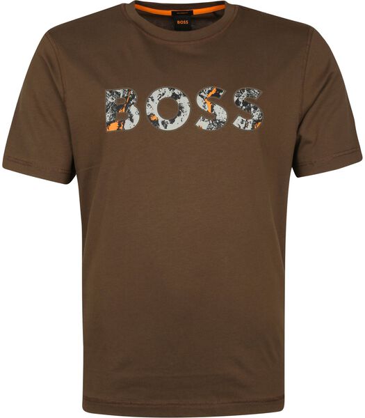 BOSS T-shirt Teetrury Khaki