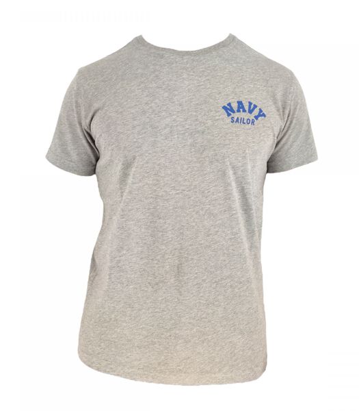 Enjoy The Navy Mannen T-shirt met korte mouwen
