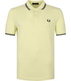 Fred Perry Polo M3600 Tipped Geel image number 0