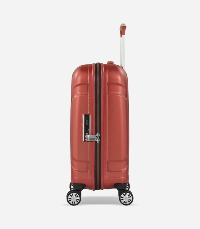 X-TEC Handbagage Koffer 4 Wielen Rood image number 2