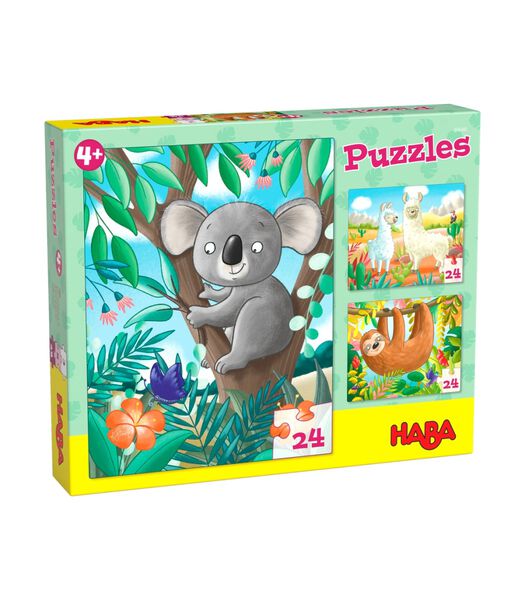 HABA Puzzles Koala, Sloth & Co.