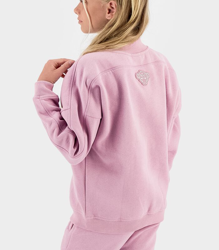 Jr Grl Blossom Sweater, Roze image number 0