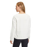 Sweatshirt met ronde hals image number 1
