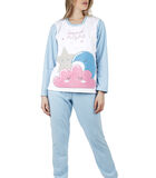 Pyjama microfleece broek en top Sweet Dreams image number 0