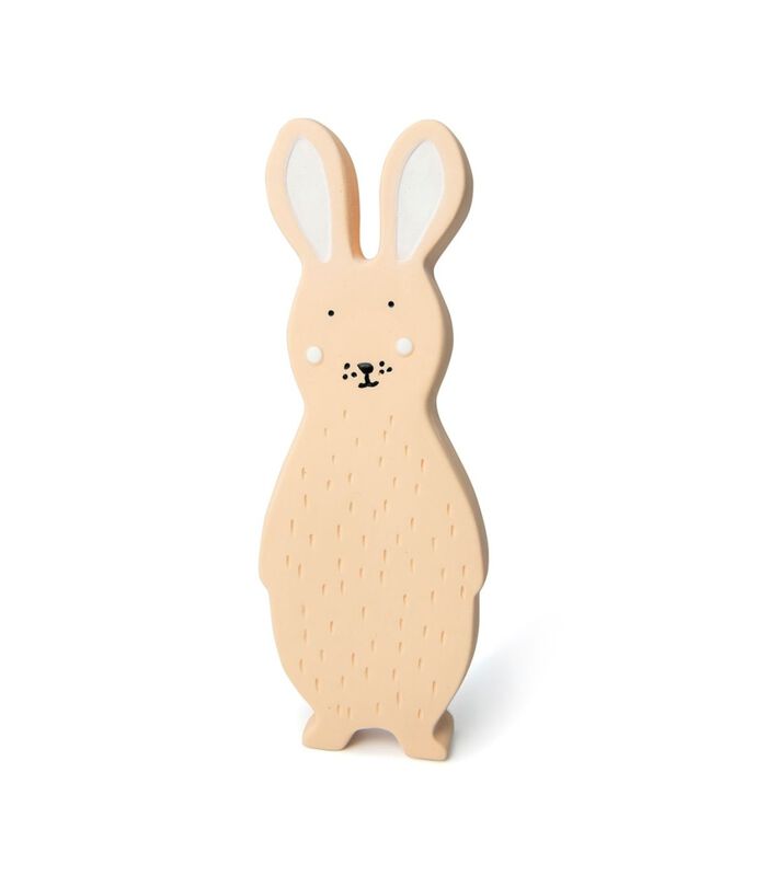 Natuurlijk rubber speeltje - Mrs. Rabbit image number 0