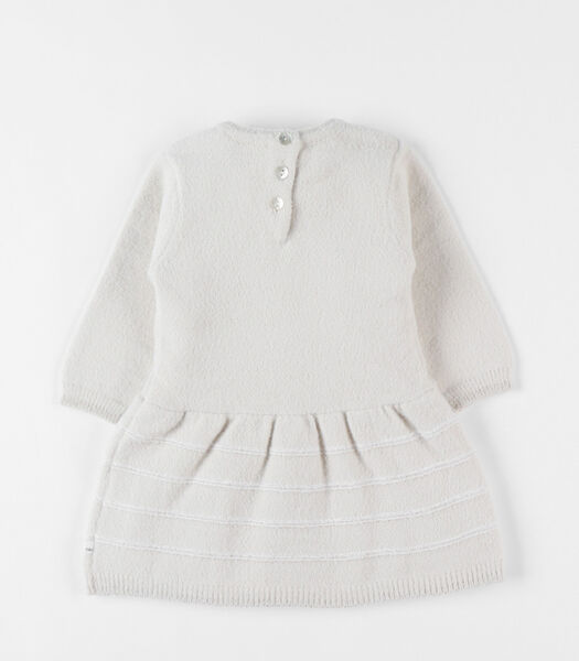 Robe lapin tricot, chiné