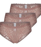 3 pack  Zero Feel Lace 2.0 - hipster slip image number 0
