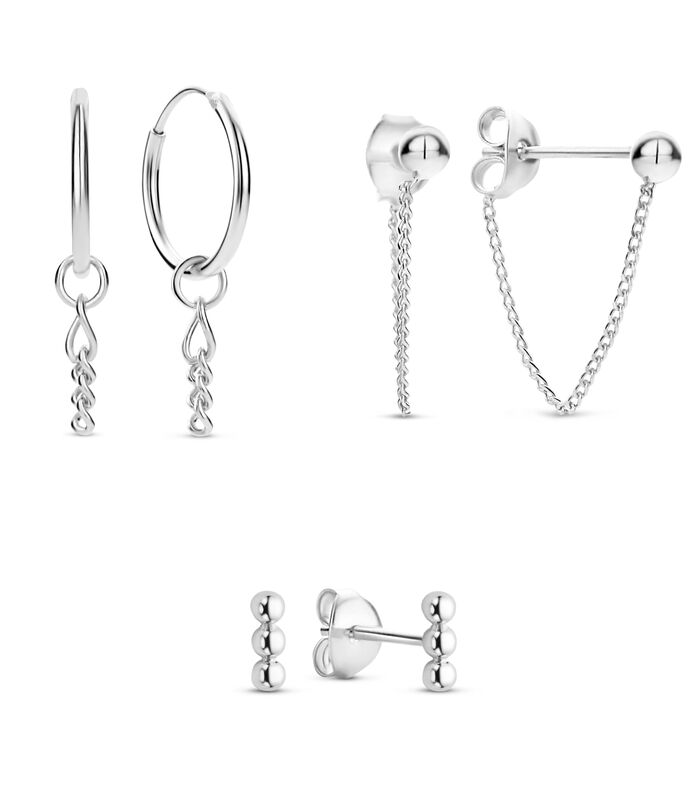 Selected Gifts Earparty Argent SJSET380024 image number 0