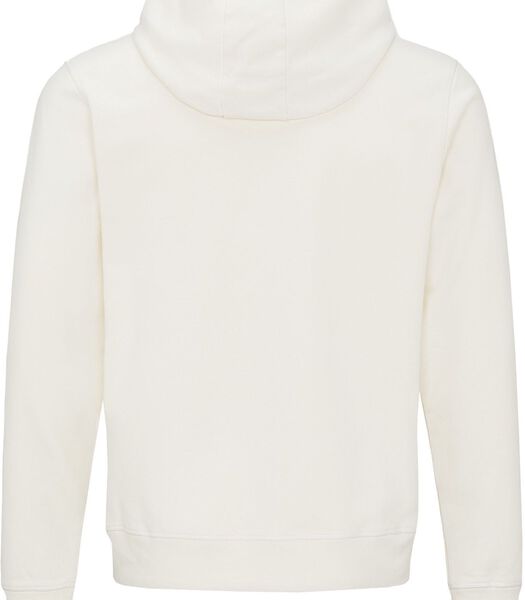 Hackett Sweat à Capuche Logo Blanc Cassé