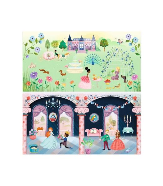 Stickers set incl. décor - La vie au château