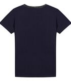 Oeko-Tex T-shirt met korte mouwen en geborduurd motief image number 1