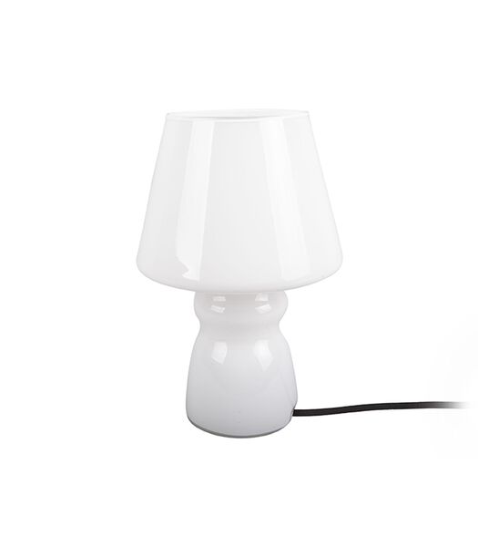 Lampe de table Classic - blanc laiteux - 25x16cm