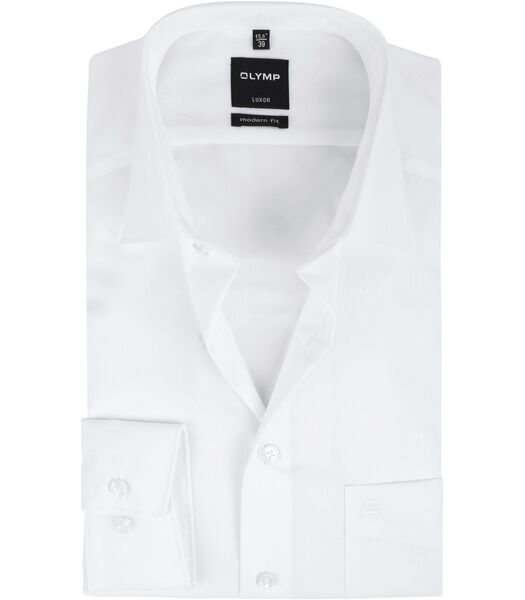Olymp Chemise Blanc Coupe Moderne