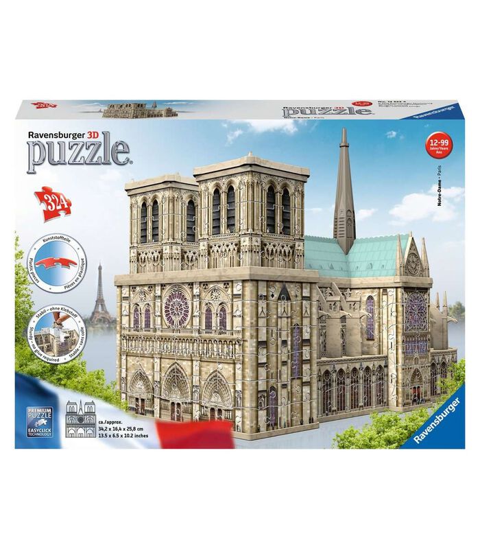 Puzzle 3D Notre-Dame De Paris image number 2