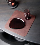 ELLIS set de table rectangle brun foncé image number 2