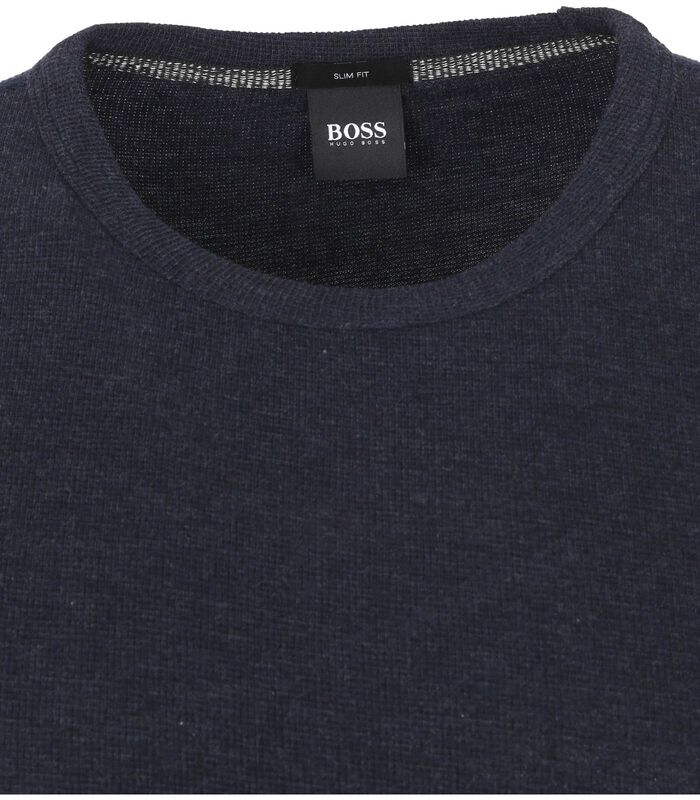 Boss Pullover Tempest Donkerblauw image number 1