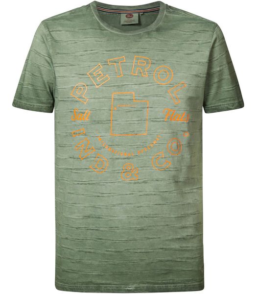 Petrol T-Shirt Vert Foncé Logo