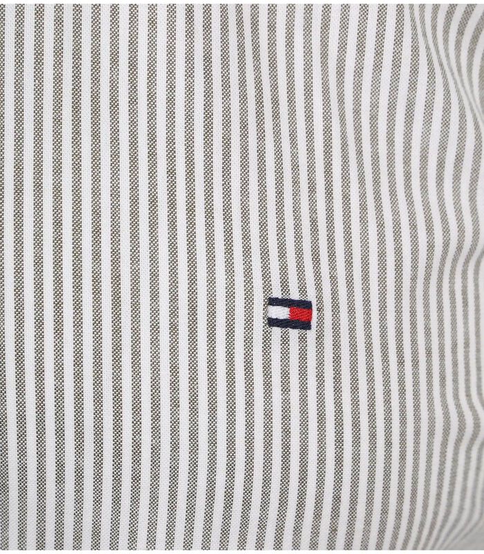 Overhemd 1985 Oxford Strepen Lichtgroen image number 2