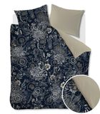 Housse de couette Floral Paisley Dark Blue Coton image number 4
