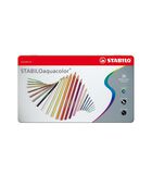 STABILO aquacolor - crayon de couleur aquarelle premium - étui métallique de 36 couleurs image number 0