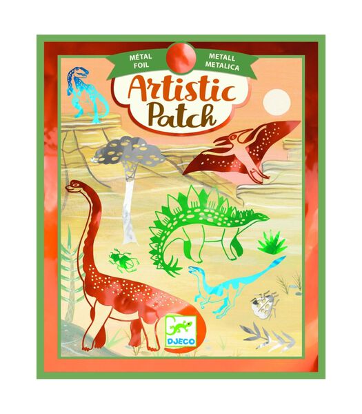 Artistic Foil Plate Dinosaur
