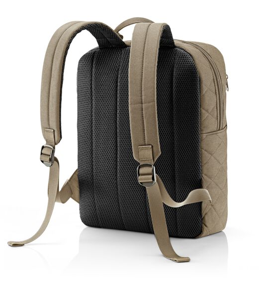 Classic Backpack M - Rugzak - Rhombus Olive Groen