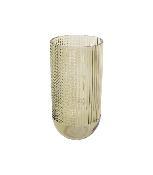 Vase Attract - Vert mousse - Ø15x30cm