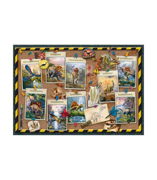 puzzle Collection de Dinosaures 100p