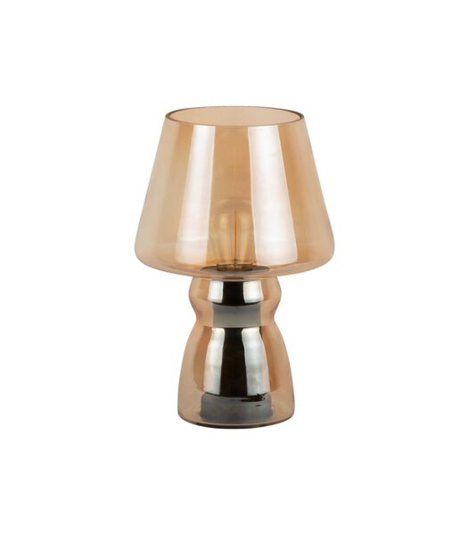 Lampe de Table Classic LED - Brun - 16,5x16,5x25,5cm