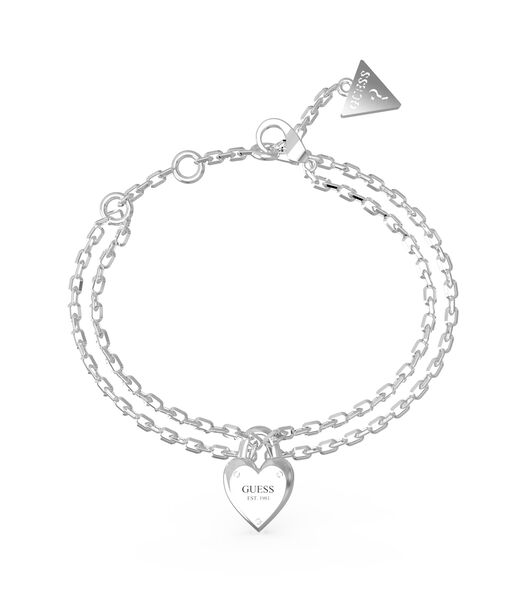 All You Need Is Love Armband Zilver JUBB04211JWRHS