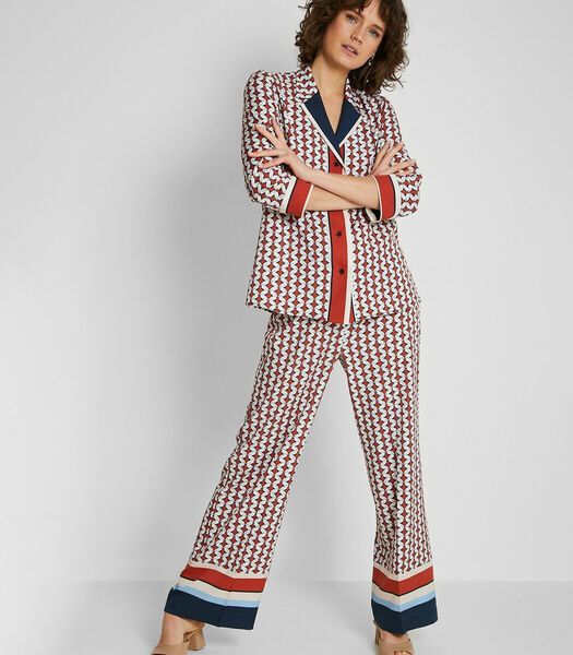 Le Pantalon Inspiré Du Pyjama Multicolor