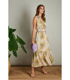 Prachtige maxi jurk met fris bloemenmotief image number 0