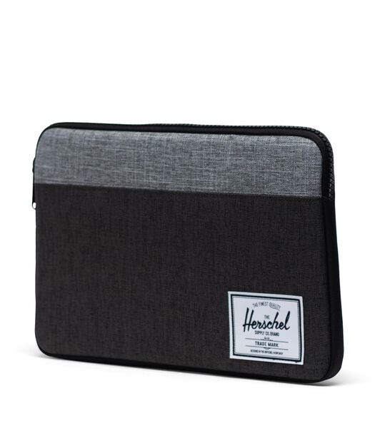 Housse laptop | Anchor Sleeve 12 inch MacBook - Black Crosshatch/Black/Raven Crosshatch