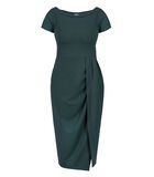 Robe espagnole exclusive DELICJA coupe longue grande taille efficace image number 4