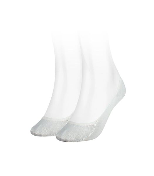 Socquettes invisible 2 paires womens regular footies