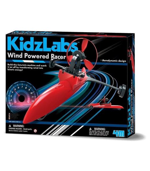 4M Kidzlabs: WIND AANGEDREVEN RACER