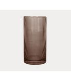 Vase Allure Straight - Marron chocolat - Ø10x20cm image number 3