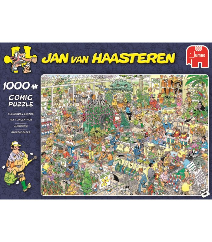 puzzel Jan van Haasteren Het Tuincentrum - 1000 stukjes image number 3