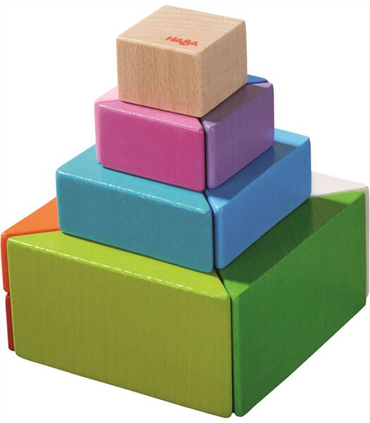 HABA Jeu de construction 3D Tangram-Cube