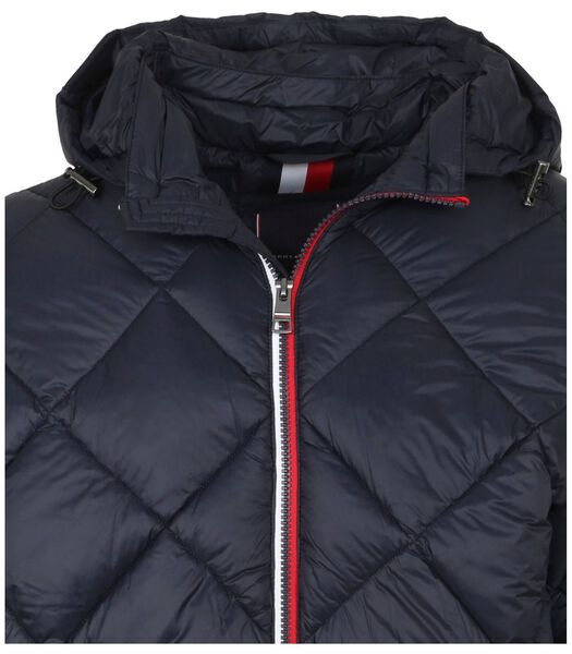 Tommy Hilfiger Quilted Jas Navy