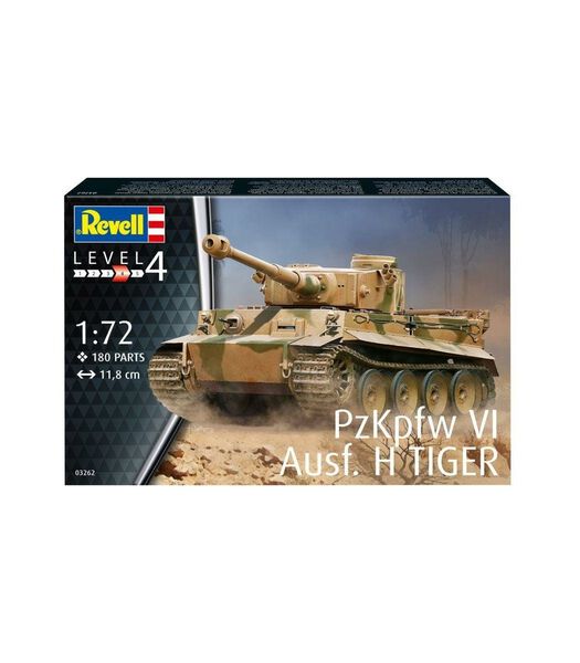 Militaire Tanks 1/72 Pzkpfw Vi Ausf. H Tiger 1:72