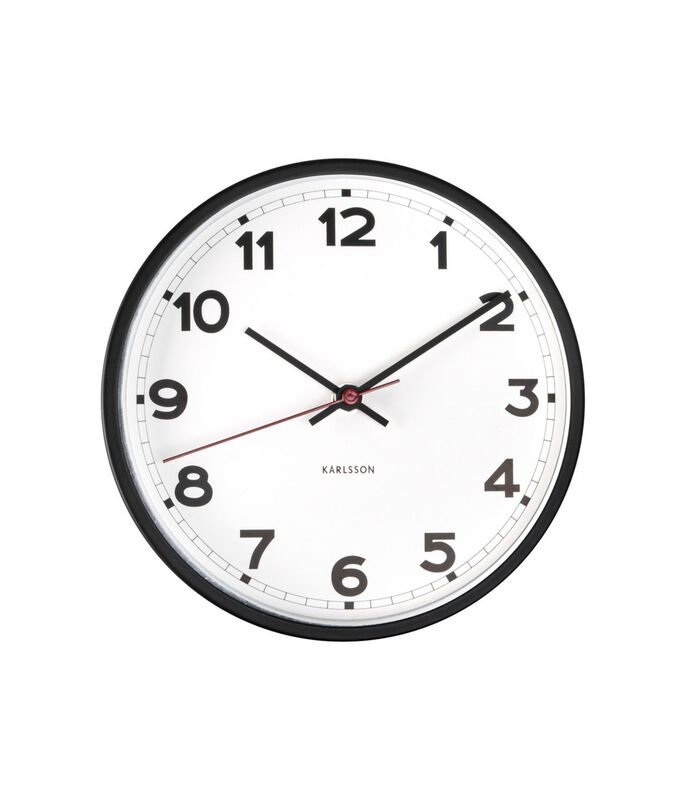 Horloge murale New Classic - Blanc - Ø20cm image number 1