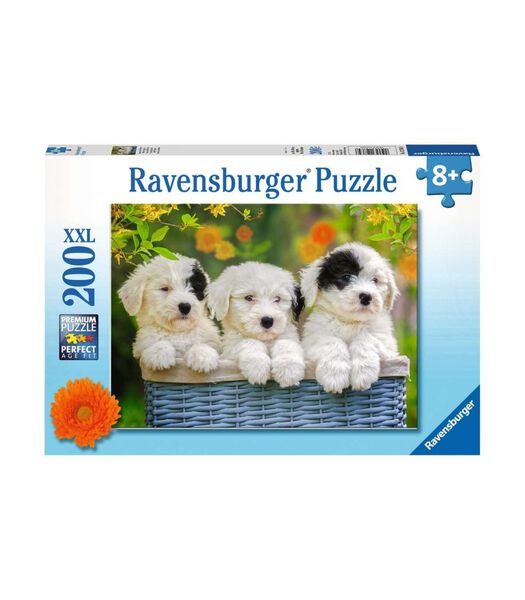 puzzel Schattige puppies - 200 stukjes
