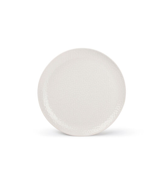 Assiette plate 15,5cm blanc Mielo - (x4)