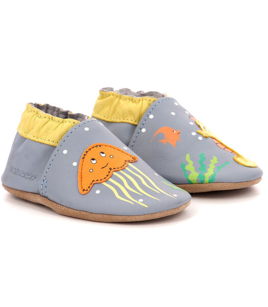 Chaussons Cuir Robeez Seabed