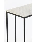 Table d'appoint Macy - Nickel - 48x26x60cm image number 4