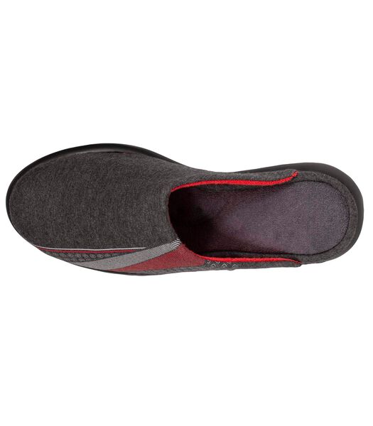 Chaussons Mules Homme Jersey Gris chiné